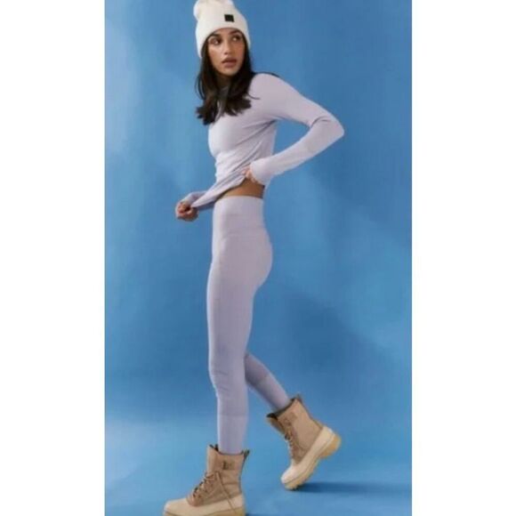 Free People Movement Moonlight Base Layer Legging in Peacock XS NWT - Picture 1 of 6